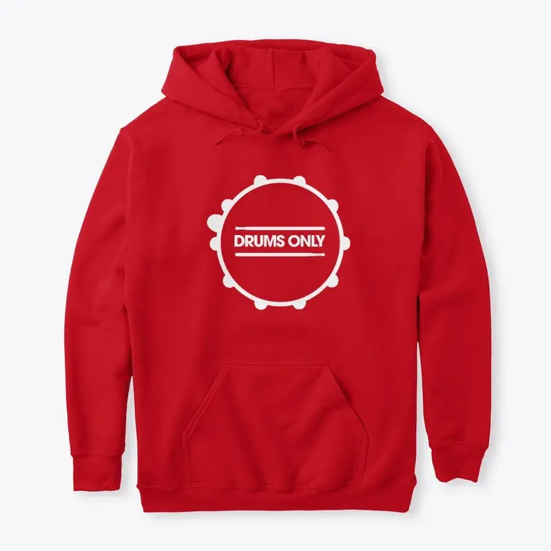 DRUMS ONLY - Red Hoodie